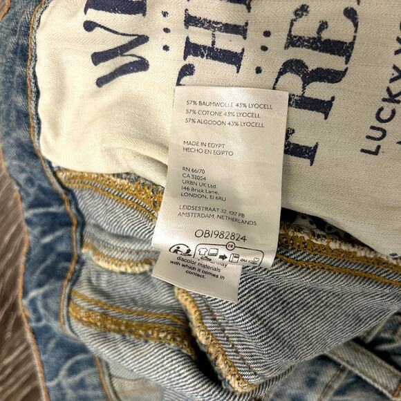 NWOT We The Free Lucky You Mid Rise Barrel Jeans 25 Short Kismet Cropped Denim - Picture 16 of 16